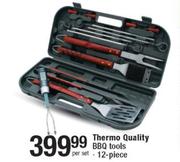 Thermo Quality BBQ Tools 12 Piece-Per Set