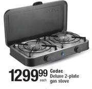 Cadac Deluxe 2-Plate Gas Stove-Each
