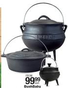Bush Baby No.3 Cast Iron Potjies
