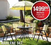 Marlene Patio Set 6 Piece-Per Set