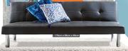 Quality Sofa/Sleeper Couch PVC Material 178cm X 68cm X 69cm-Each