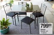 Denis Dinette Set 5 Piece-Per Set
