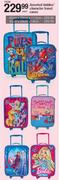 Assorted Kiddies Character Travel Cases-35cm x 29cm x 11.5cm