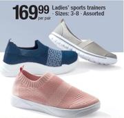 Ladies Sports Trainers Assorted-Per Pair