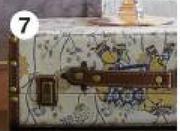 Canvas Elephant Suitcase