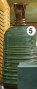 Mint Top Copper Vase