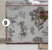 White & Brown Wooden Box