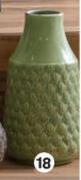 Mint Petal Design Vase