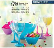 Summer Love Glass Range-Each 