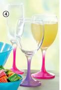 Summer Love Flute Glasses 3 Pack 