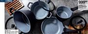 Galaxy Cast Aluminium Cookware Set 7 Piece-Per Set