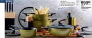 Olive Forged Aluminium Cookware Set 8 Piece-Per Set