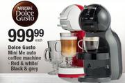 Nescafe Dolce Gusto Mini Me Auto Coffee Machine-Each