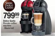 Nescafe Dolce Gusto Piccolo Coffee Machine-Each