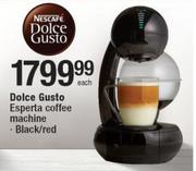 Nescafe Dolce Esperta Coffee Machine-Each