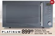 Platinum 20Ltr 700 W Digital Microwave Oven With Mirror Finish