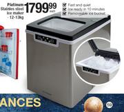 Platinum 12/13Kg Stainless Steel Ice Maker