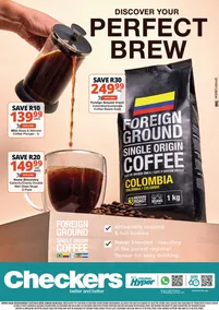 Checkers : Discover Your Perfect Brew (22 July - 4 August 2024)