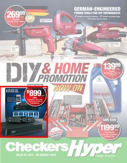 Checkers Hyper : DIY & Home Promotion (23 Jul - 05 Aug 2018), page 1