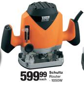 Schultz Router 1050W-Each