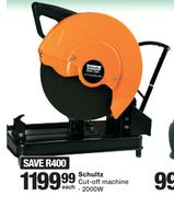 Schultz Cut-Off Machine 2000W-Each