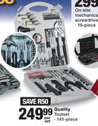 Quality Toolset 141-Piece-Per Set