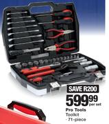 Pro Tools Toolkit 71-Piece-Per Set
