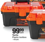 Taxtic Plastic Toolbox 41cm-Each