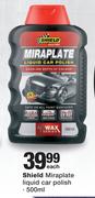 Shield Miraplate Liquid Car Polish-500ml Each