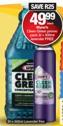 Wynn’s Green Promo Pack-2Ltr + 500ml Lavander Free-Each