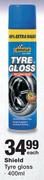 Shield Tyre Gloss-400ml Each