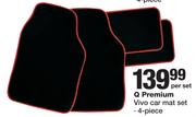 Q premium 4 Piece Vivo Car Mat Set-Per Set