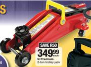 Q premium 2 Ton Trolley Jack-Each