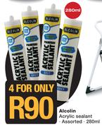 Alcon Acrylic Sealant 280ml-For 4