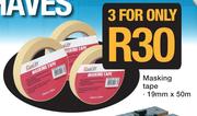 Masking Tape 19mm x 50m-For 3
