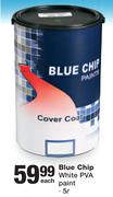 Blue Chip White PVA Paint-5Ltr Each