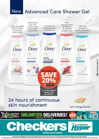 Checkers : Dove Shower Gel Promotion (12 February - 23 February 2025)