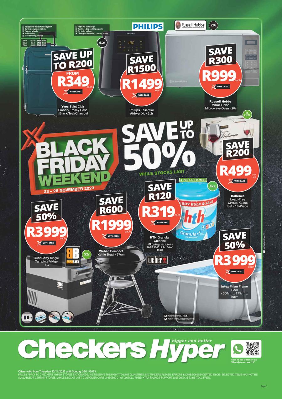 Checkers Black Friday 2023 Specials