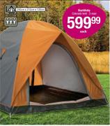 BushBaby Colorado Tent (3 Man) 240cm X 210cm X 130cm-Each