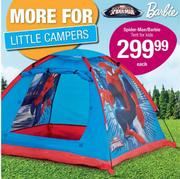 Spider-Man/Barbie Tent For Kids