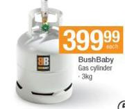 Bush Baby 3Kg Gas Cylinder-Each
