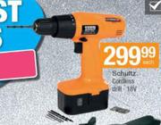 Schultz 20v cheap cordless drill price