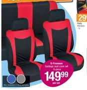 Q-Premium 6 Piece Santiago Seat Cover Set-Per Set