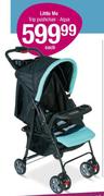 Little Me Trip Push Chair Aqua-Each