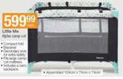 Little Me Alpha Camp Cot-Each