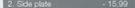 Greystone Side Plate-Each