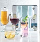 Blush Hi Ball Glasses 4 Pack-Per Pack