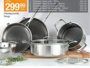 Honeycomb 28cm Stainless Steel Flat Casserole-Each