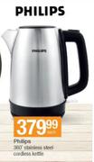 Philips 360 Degree Stainless Steel Cordless Kettle-Each