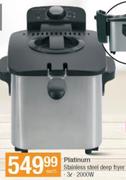 Platinum Stainless Steel Deep Fryer-3L 2000W